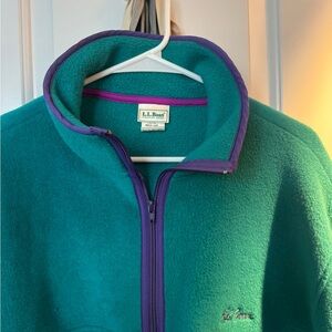 L.L. Bean Vintage Fleece Jacket